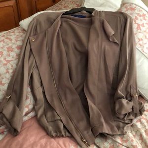 Tan jacket